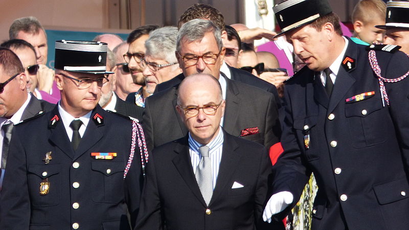 Octobre 2014, Bernard Cazeneuve, alors Ministre de l’intérieur © wikimedia commons
