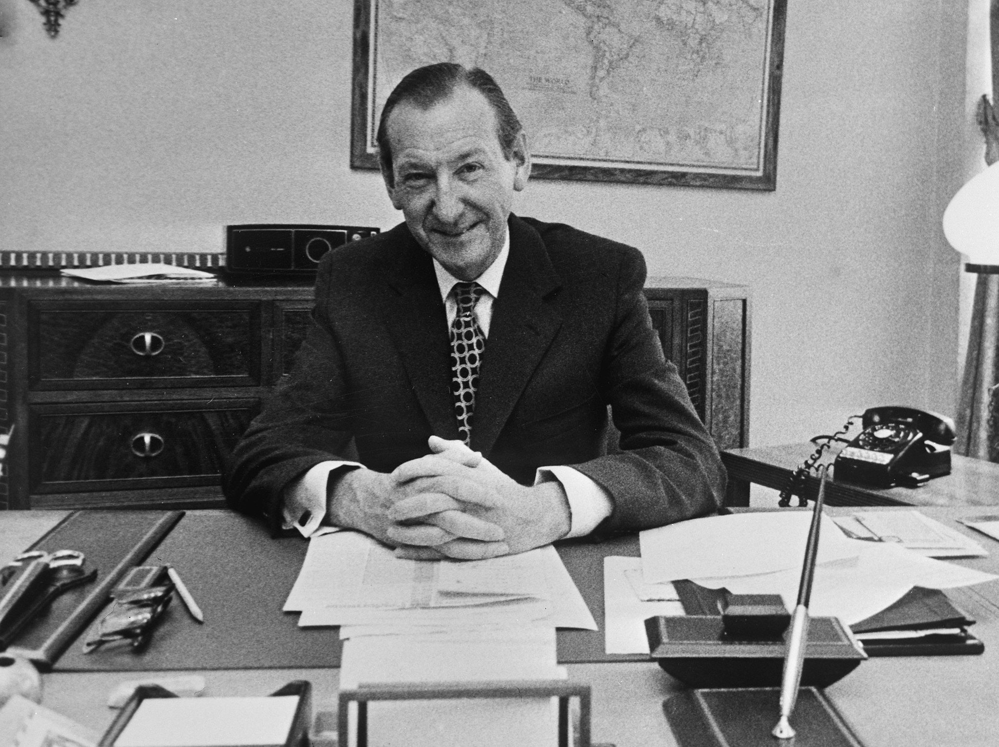 Kurt Waldheim, alors secrétaire général de l'ONU, en décembre 1971