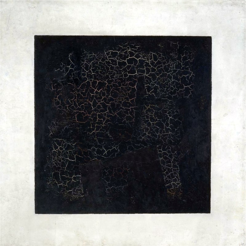 Malevitch, ‘Carré noir sur fond blanc’, 1915 © Wikipedia Commons