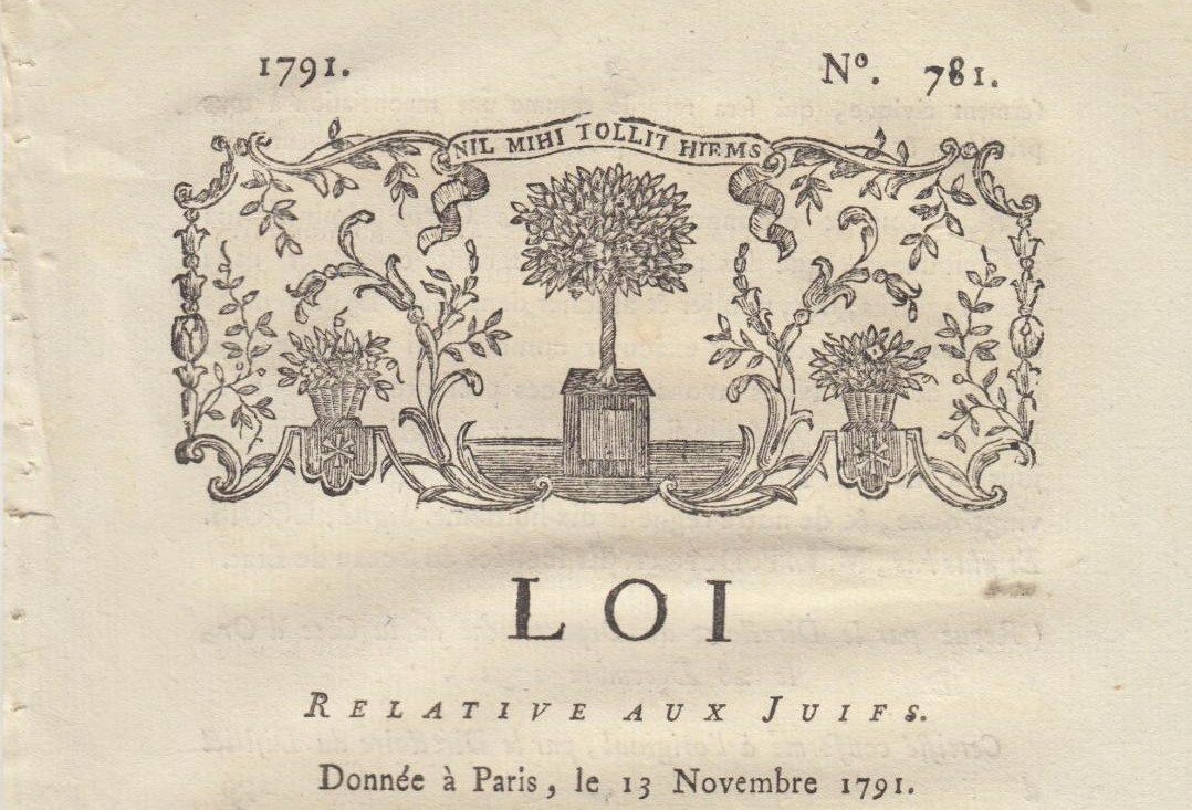 Heur et malheur des juifs de France