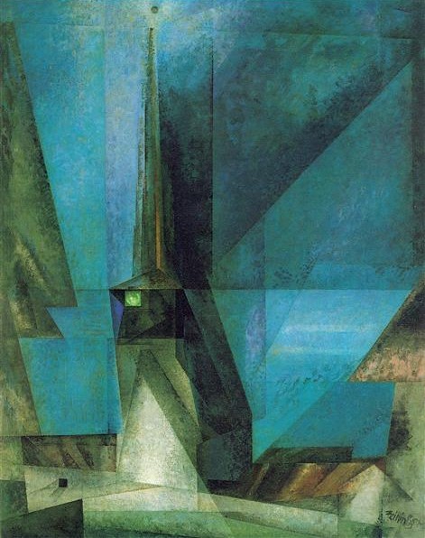 Lyonel Feininger, "Gelmeroda XIII", 1936. WikiArt
