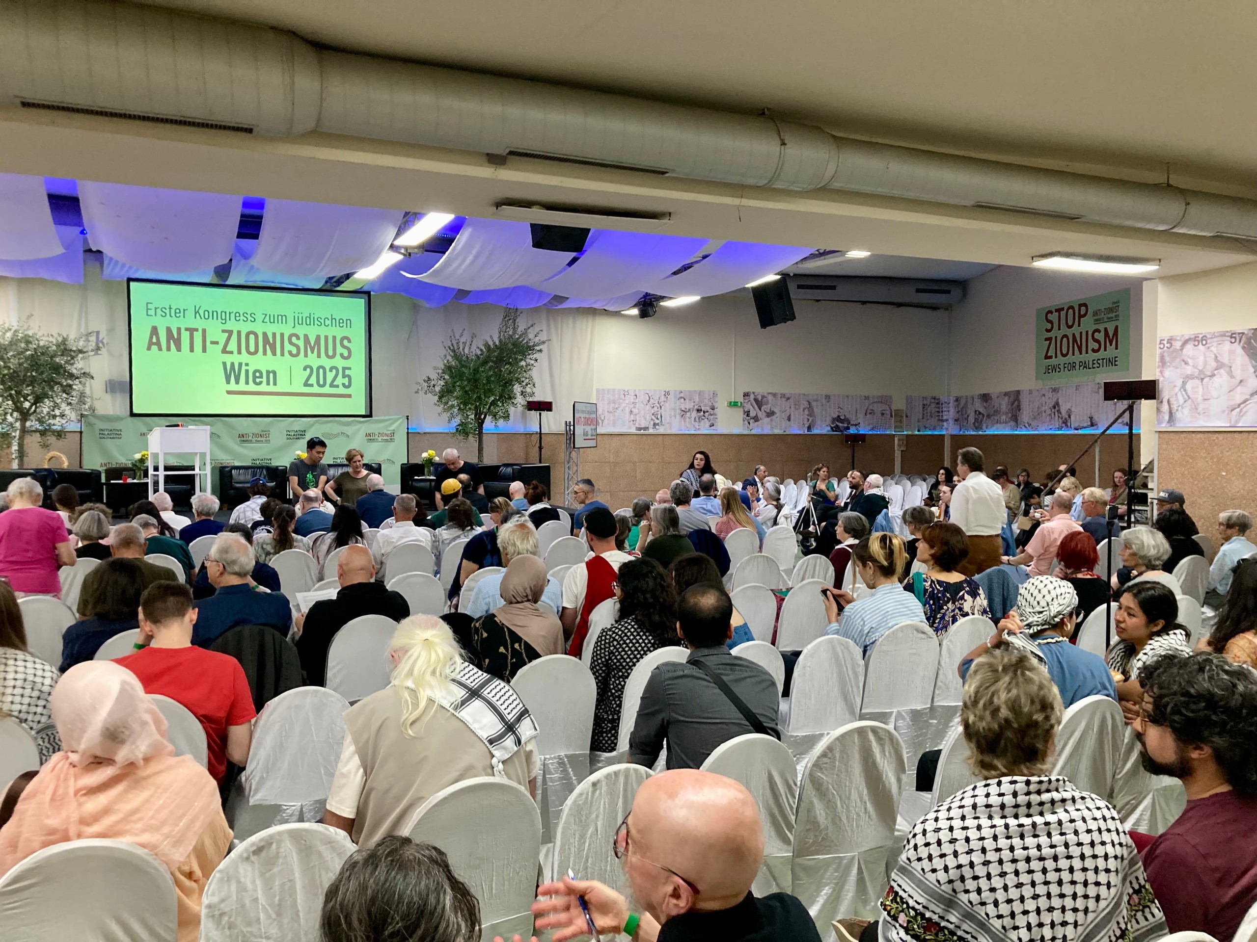 Vienne, 14 juin 2025, Congrès juif antisioniste de 2025