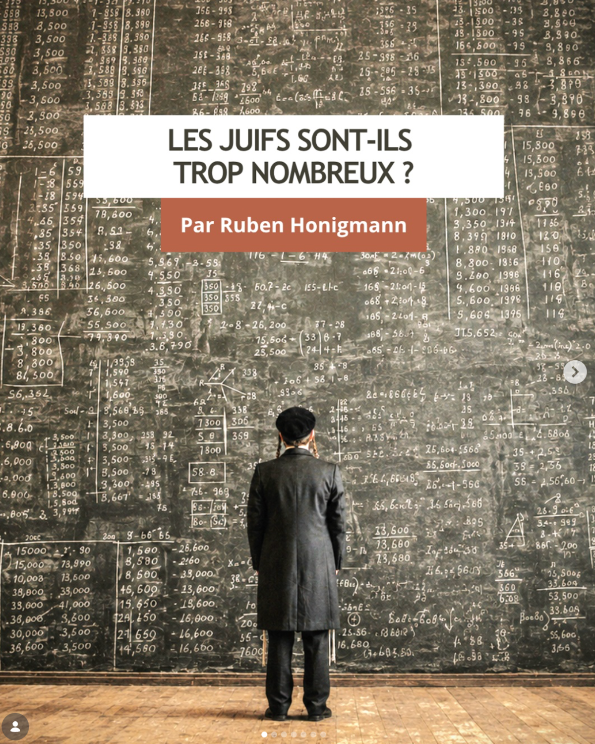 Les Juifs sont-ils trop nombreux ?