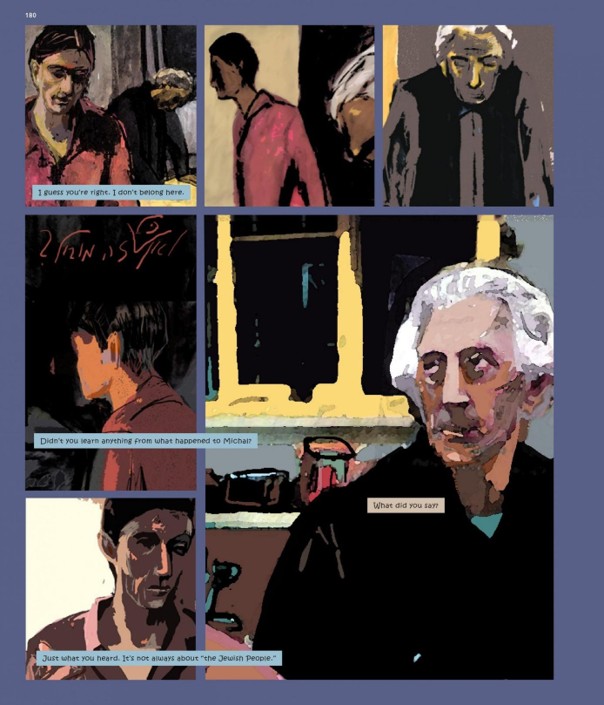 Le monde de Ezekiel, roman graphique de Michael Kovner