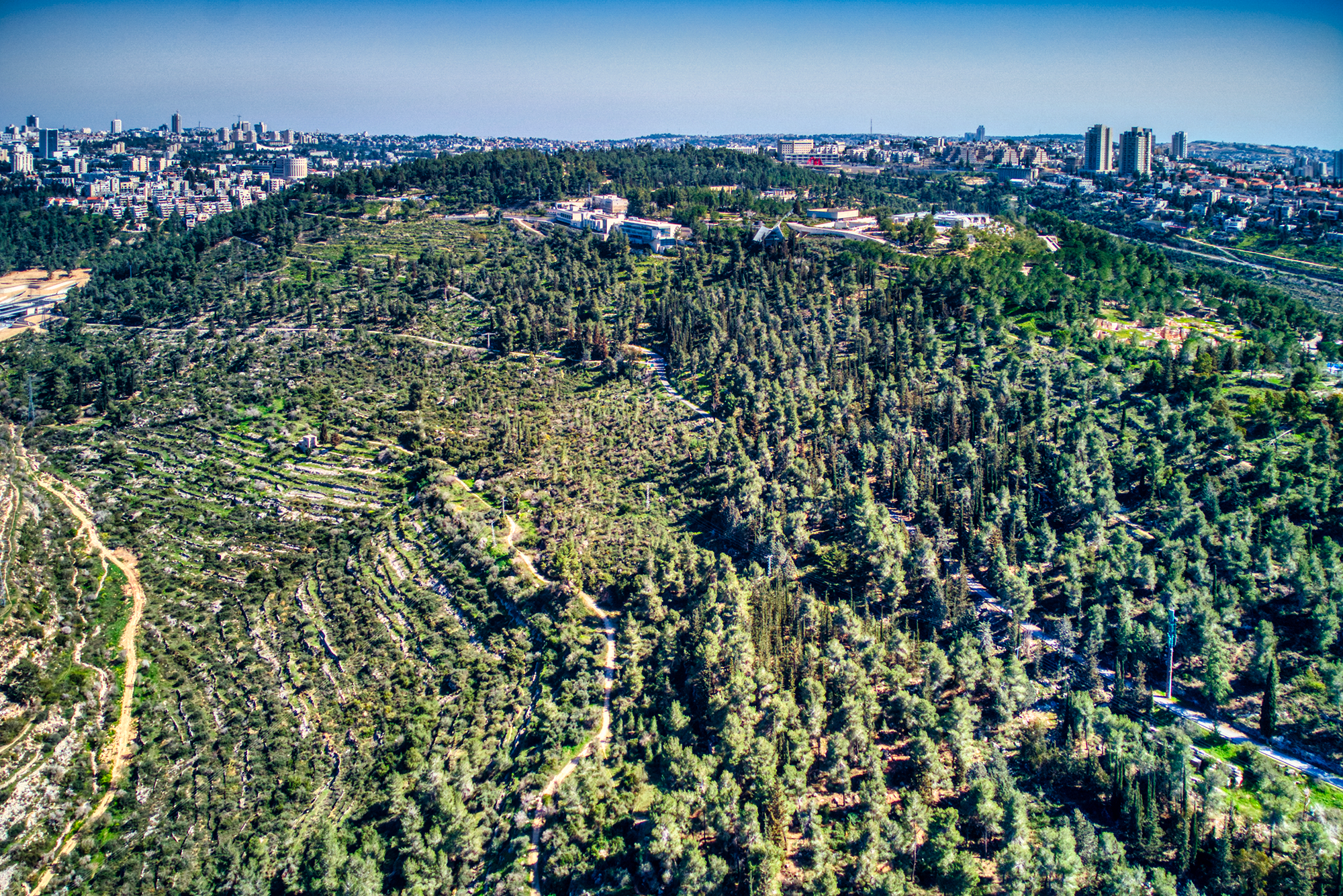 Vue depuis le Mont Herzl Jerusalem