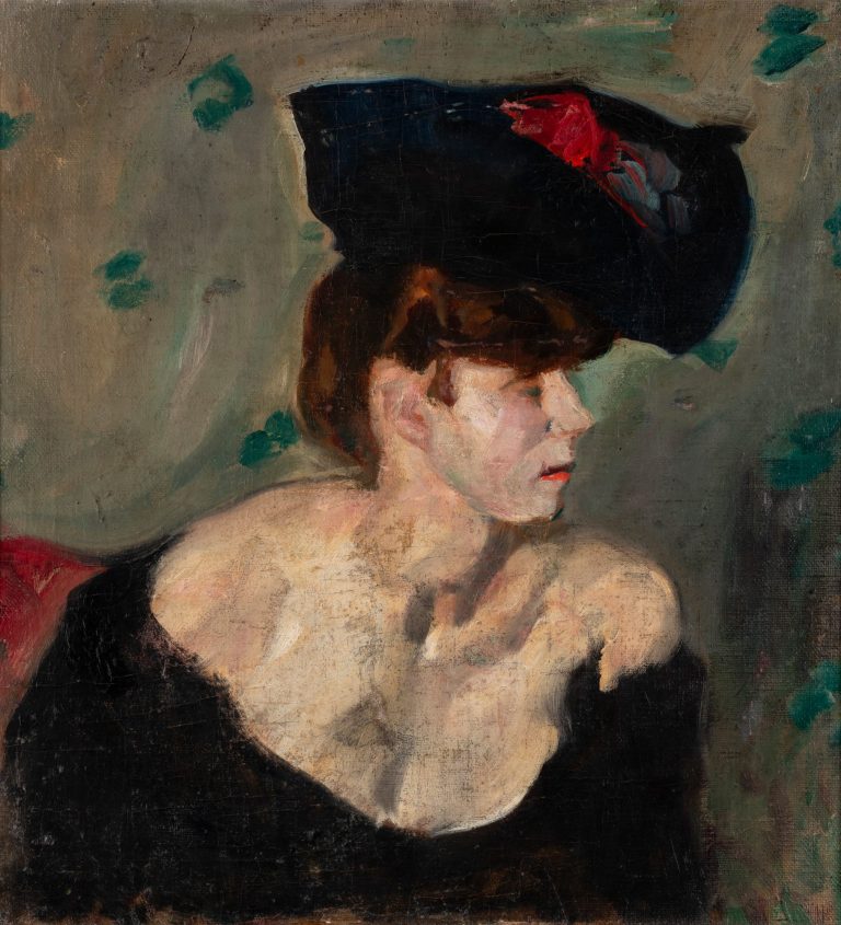 Dame au chapeau – Georges Kars