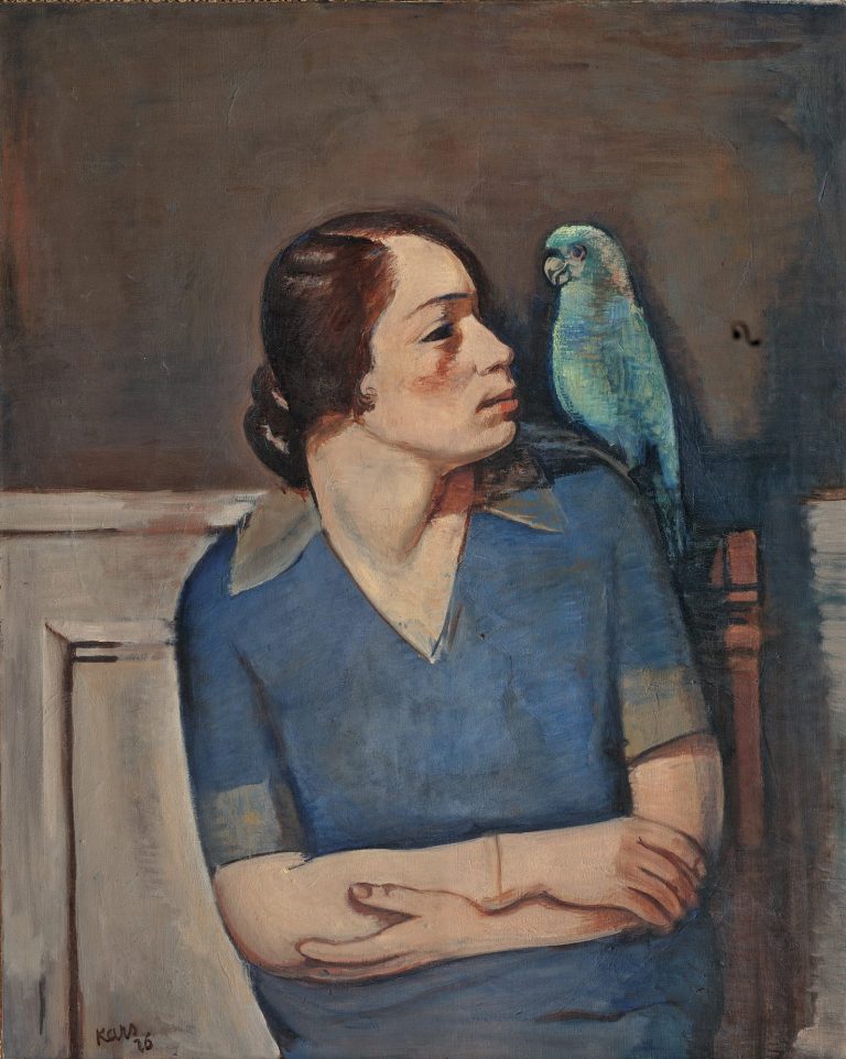 La Dame au perroquet – Georges Kars