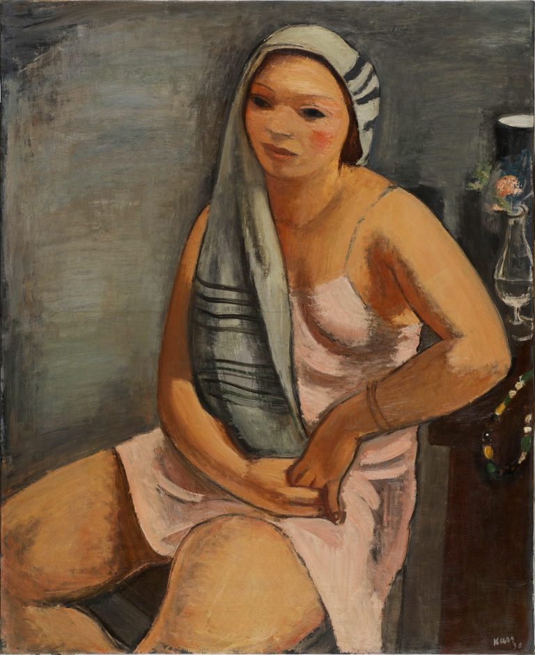 Femme au châle gris – Georges Kars