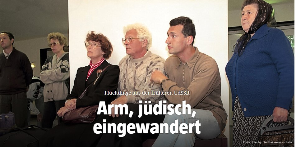 Why do Jews in Germany speak Russian?