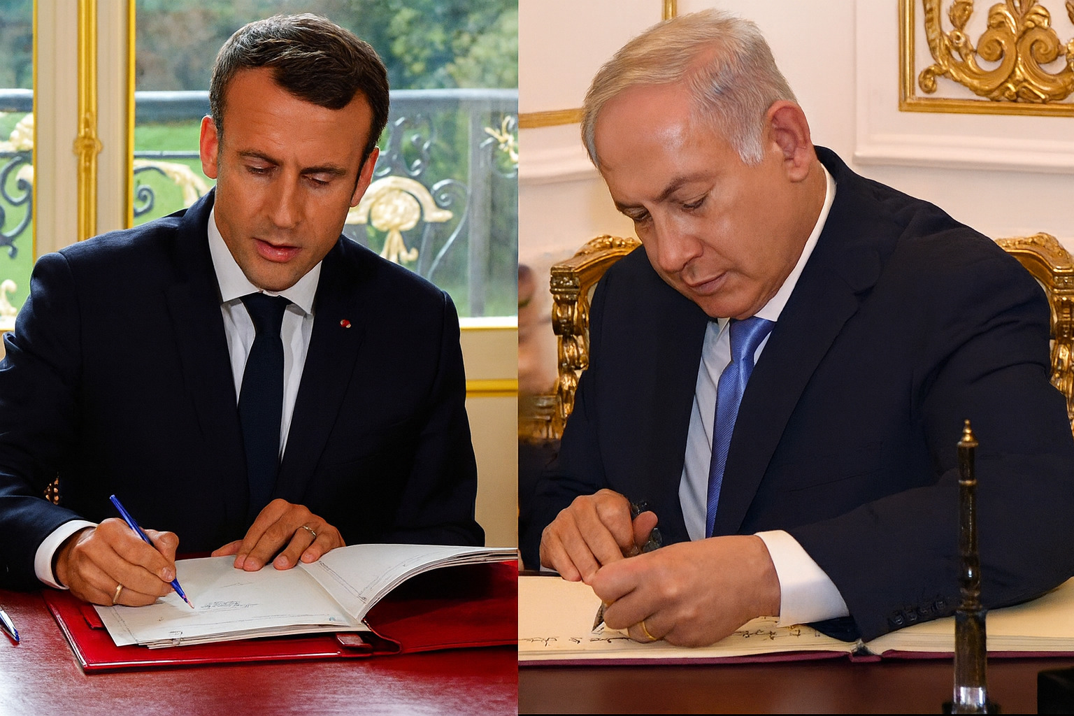 Netanyahu-Macron: chronicle of a pen-pal summer