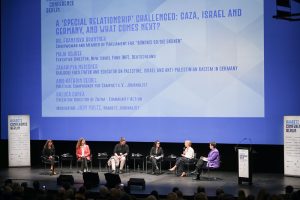 A German-Israeli meeting post-Gaza