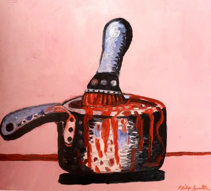 "Large Brush", 1979, Philippe Guston