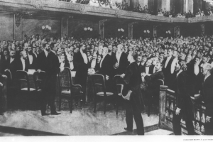 Primeiro Congresso Sionista, Bâle, 1897.